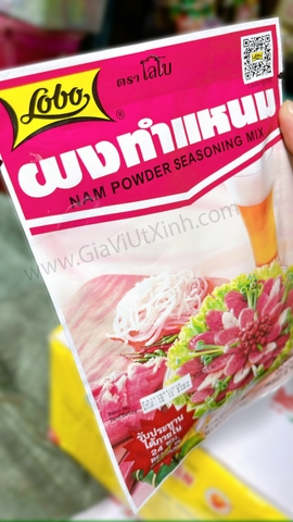 BỘT NEM CHUA LOBO 70G - NAM POWDER SEASONING MIX - BỘT NEM CHUA THÁI