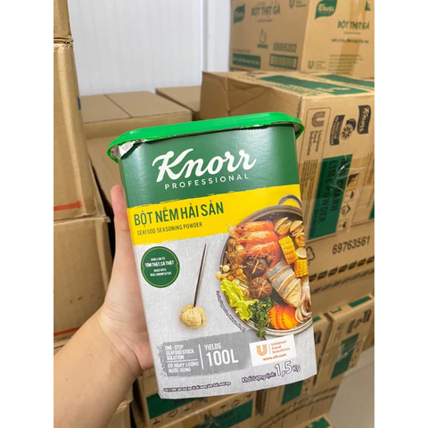 BỘT NÊM HẢI SẢN KNORR 1.5KG - SEAFOOD SEASONING POWDER