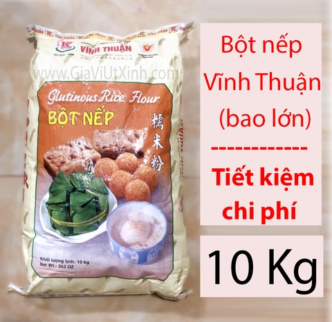 BỘT NẾP VĨNH THUẬN 10KG - GLUTINOUS RICE FLOUR
