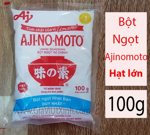 BỘT NGỌT AJINOMOTO 100G - 454G HẠT TO - MÌ CHÍNH - UMAMI SEASONING