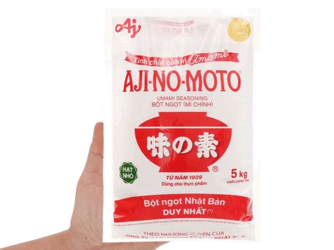 BỘT NGỌT AJINOMOTO 5KG HẠT NHỎ - MÌ CHÍNH - MONOSODIUM GLUTAMATE