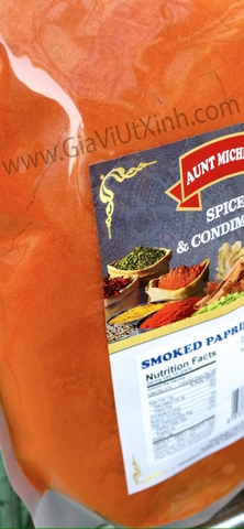 BỘT ỚT XÔNG KHÓI PAPRIKA MỸ AUNT MICHELLE 200G - 500G - 1KG - AUNT MICHELLE SMOKED PAPRIKA POWDER