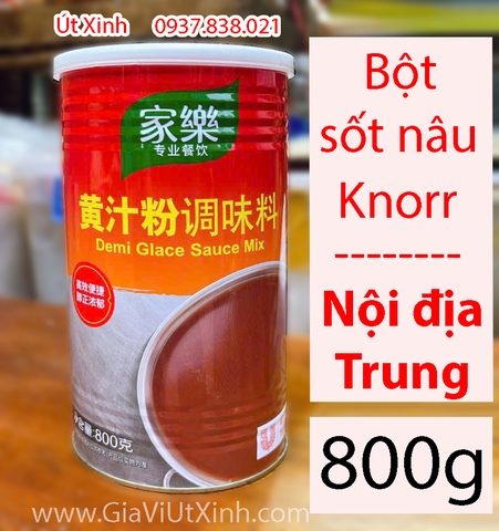 BỘT SỐT NÂU KNORR (NỘI ĐỊA TRUNG) 800G - DEMI GLACE SAUCE MIX