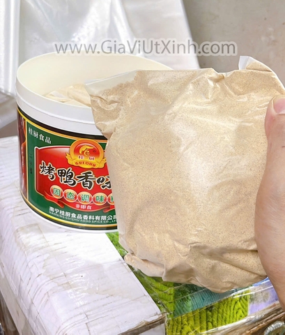 BỘT THƠM VỊT QUAY 900G – GIA VỊ VỊT QUAY NƯỚNG RỒNG XANH