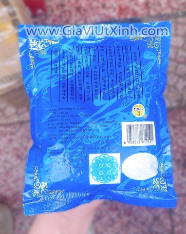 BỘT TRO TÀU SI DUN 500G - NƯỚC TRO TÀU PHA TỪ BỘT, BỘT LÀM MỲ KÉO