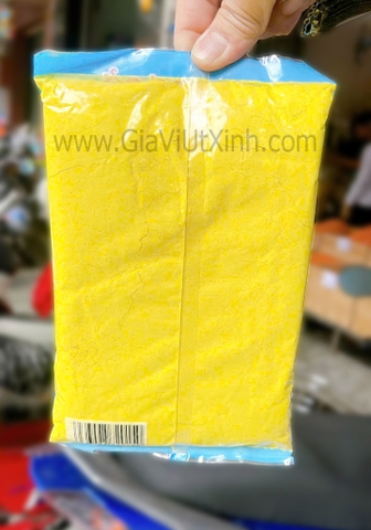 BỘT VÀNG THỰC PHẨM KIM NGA 500G – FOOD-GRADE GOLDEN POWDER – GIA VỊ TẠO MÀU VÀNG CHO SÚP, MÓN ĂN