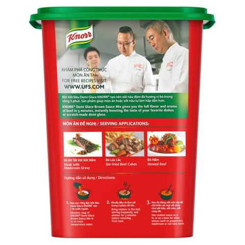 BỘT XỐT NÂU DEMI KNORR 1KG