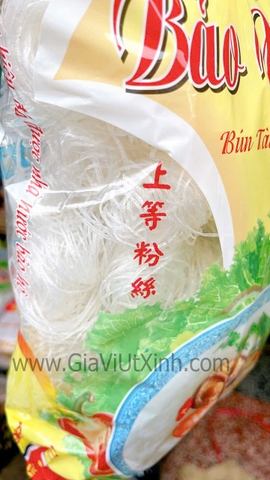 BÚN TÀU BẢO NGUYÊN THƯỢNG HẠNG 1KG – CANNA STARCH VERMICELLI - BÚN TÀU CỦ DONG