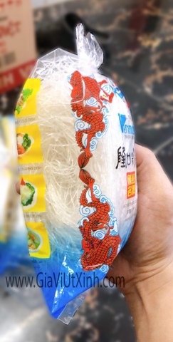BÚN TÀU SONG LONG 2 CON RỒNG - LONGKOU VERMICELLI BEANS THREAD