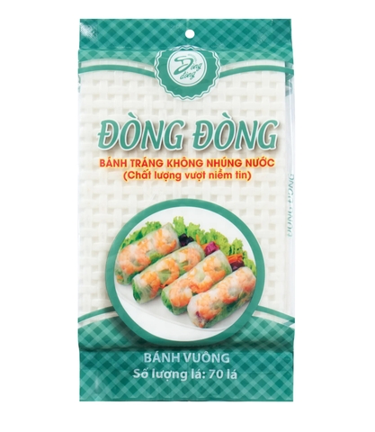 BÁNH TRÁNG ĐÒNG ĐÒNG VUÔNG 70 LÁ
