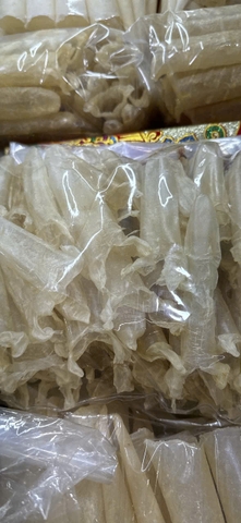 BONG BÓNG CÁ CHẼM KHÔ CHƯA CHIÊN – DRIED SEA BASS FISH MAW (MÃ A3500)