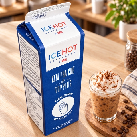 KEM PHA CHẾ RICH’S ICEHOT BEVERAGE & TOPPING 907G - KEM ĐÁNH BÔNG