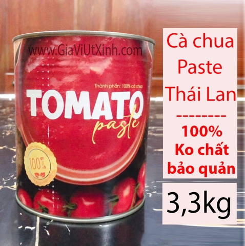 CÀ CHUA PASTE THÁI LAN 3,3KG - THAILAND TOMATO PASTE