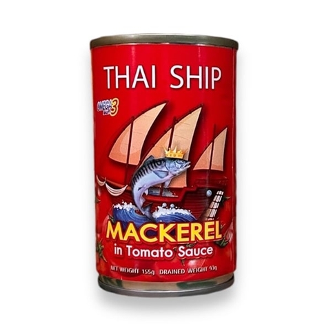 CÁ NỤC SỐT CÀ THAI SHIP 155G - CÁ MÒI THÁI LAN - CÁ HỘP SỐT CÀ CHUA