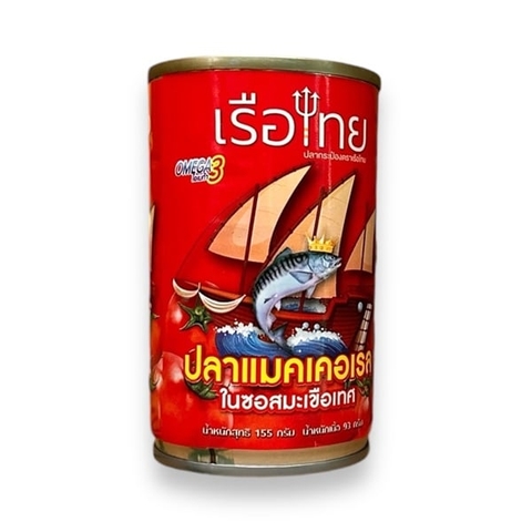 CÁ NỤC SỐT CÀ THAI SHIP 155G - CÁ MÒI THÁI LAN - CÁ HỘP SỐT CÀ CHUA