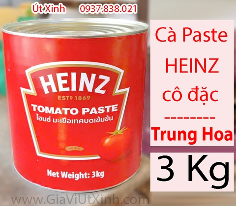 CÀ PASTE HEINZ TRUNG QUỐC 3KG – SỐT CÀ CHUA CÔ ĐẶC TOMATO PASTE