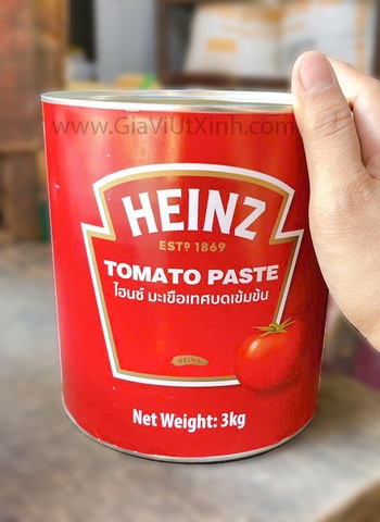 CÀ PASTE HEINZ TRUNG QUỐC 3KG – SỐT CÀ CHUA CÔ ĐẶC TOMATO PASTE