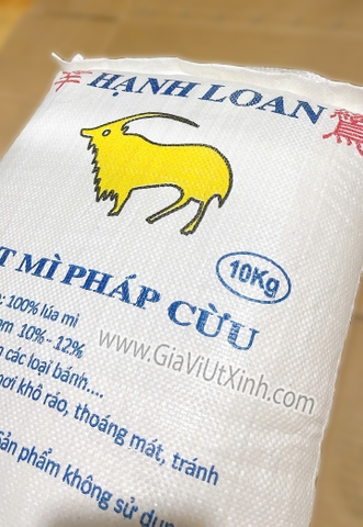 BỘT MÌ PHÁP CỪU HẠNH LOAN 10KG - NGUYÊN CHẤT 100% - SỐ 11