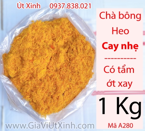 CHÀ BÔNG HEO CAY 500G - 1KG – VỊ CAY NHẸ, CÓ ỚT XAY – MÃ A280