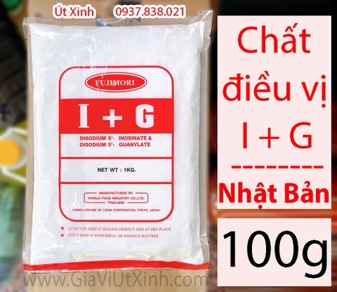 CHẤT ĐIỀU VỊ I+G FUJIMORI 100G- 250G- 500G - SIÊU BỘT NGỌT TĂNG VỊ NHẬT BẢN