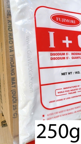 CHẤT ĐIỀU VỊ I+G FUJIMORI 100G- 250G- 500G - SIÊU BỘT NGỌT TĂNG VỊ NHẬT BẢN