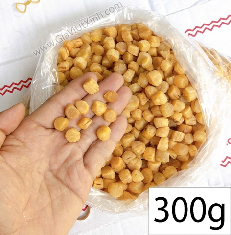 CỒI (CÒI) SÒ ĐIỆP NHẬT KHÔ SIZE TIỂU - 100G-300G-500G – NGỌT TỰ NHIÊN – MÃ A1200
