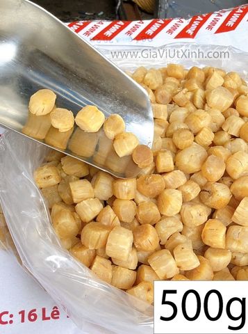 CỒI (CÒI) SÒ ĐIỆP NHẬT KHÔ SIZE TIỂU - 100G-300G-500G – NGỌT TỰ NHIÊN – MÃ A1200
