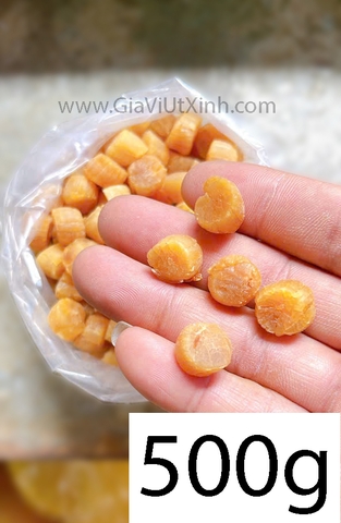 CỒI (CÒI) SÒ ĐIỆP NHẬT KHÔ 100G- 250G- 500G - SCALLOP ADDUCTOR MUSCLE - MÃ A12