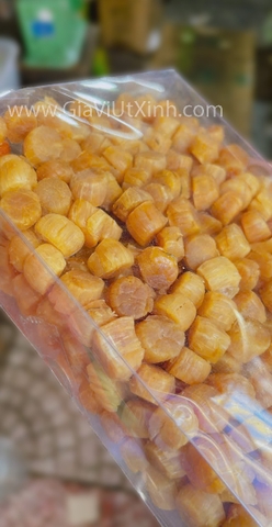 CỒI (CÒI) SÒ ĐIỆP NHẬT KHÔ 500G - SCALLOP ADDUCTOR MUSCLE - MÃ A115