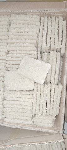 CƠM CHÁY VUÔNG CHƯA CHIÊN 1KG - RAW SQUARE SCORCHED RICE