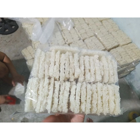 CƠM CHÁY VUÔNG (LỚN) CHƯA CHIÊN 14x19 CM 1KG - RAW BIG SQUARE SCORCHED RICE