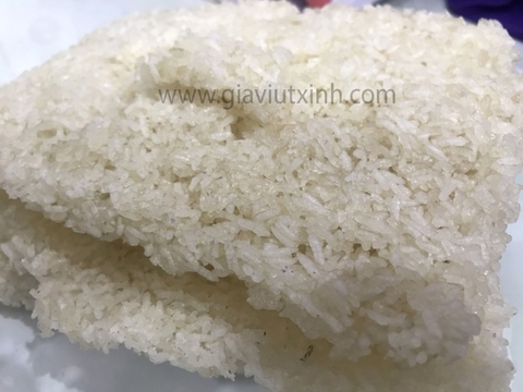 CƠM CHÁY VUÔNG CHƯA CHIÊN 9X14 CM - SCORCHED RICE