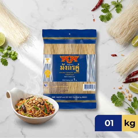 MIẾN KHÔ DOUBLE DRAGON 1KG (XANH DƯƠNG) - MIẾN DONG
