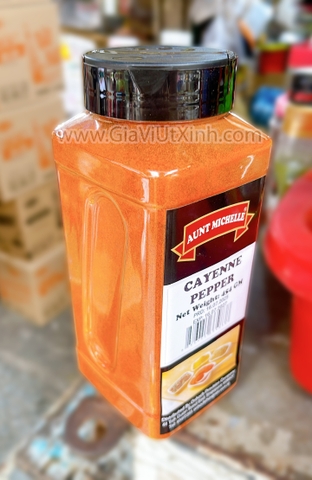 BỘT ỚT CAYENNE PEPPER AUNT MICHELLE 454G – BỘT ỚT XAY MỊN SIÊU CAY