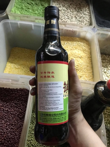 DẤM ĐEN HONGKONG 500ML - GIẤM ĐEN HENG SHUN