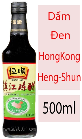DẤM ĐEN HONGKONG 500ML - GIẤM ĐEN HENG SHUN