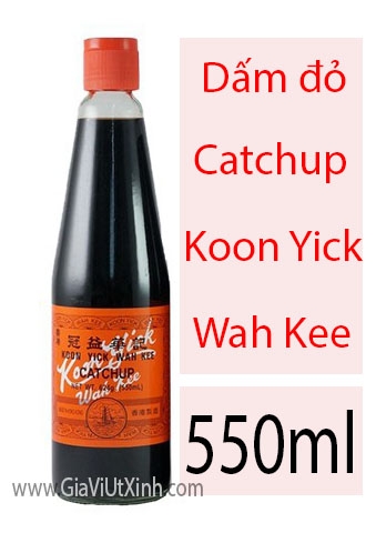 DẤM ĐỎ CATCHUP KOON YICK WAH KEE 550ML - 150ML - DẤM ĐỎ HONGKONG
