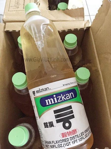 DẤM GẠO NHẬT MIZKAN VINEGAR 1,8 LÍT - JAPAN MIZKAN VINEGAR
