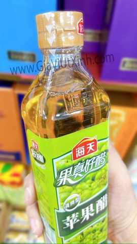 DẤM TÁO HADAY HẢI THIÊN 450ML - HADAY APPLE VINEGAR - GIẤM TÁO HẢI THIÊN