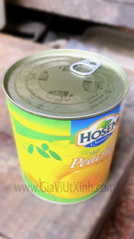ĐÀO NGÂM HOSEM 820G - HOSEM HALF PEACHES IN SYRUP