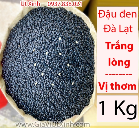 ĐÂU ĐEN ĐÀ LẠT TRẮNG LÒNG 1KG - HẠT TO BÉO, VỊ THƠM NẤU CHÈ, NẤU SÚP