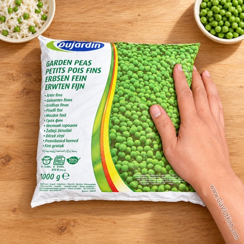ĐẬU HÀ LAN ĐÔNG LẠNH DUJARDIN 1KG – FROZEN GARDEN PEAS