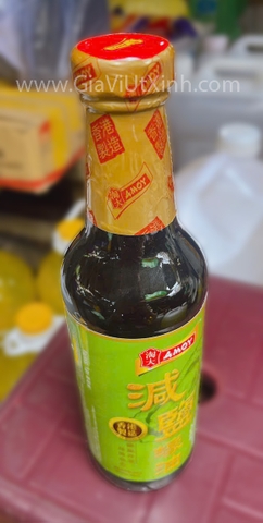 DẦU HÀO ĐẶC BIỆT GIẢM MẶN AMOY 555G - REDUCE SALT OYSTER SAUCE