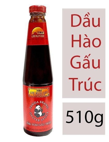 DẦU HÀO GẤU TRÚC 510G LEE KUM KEE - PANDA BRAND OYSTER SAUCE HONGKONG