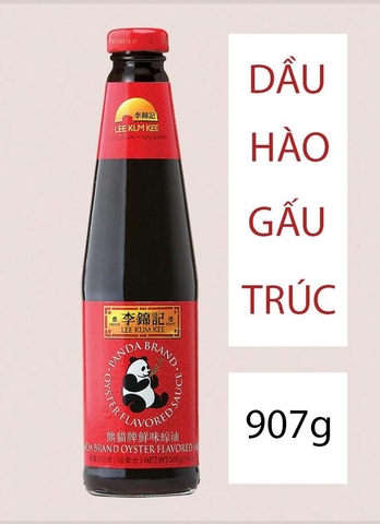DẦU HÀO GẤU TRÚC 907G LEE KUM KEE - PANDA BRAND OYSTER SAUCE HONGKONG