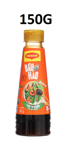 DẦU HÀO MAGGI TIỂU 150g- TRUNG 350g- ĐẠI 820g - MAGGI OYSTER SAUCE