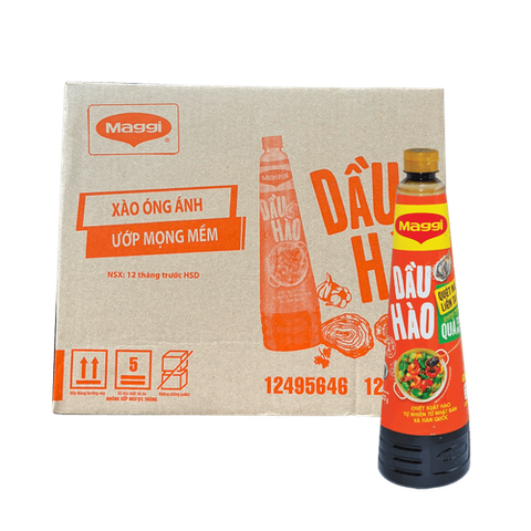 DẦU HÀO MAGGI TIỂU 150g- TRUNG 350g- ĐẠI 820g - MAGGI OYSTER SAUCE