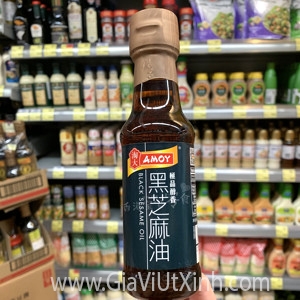 DẦU MÈ HONGKONG AMOY 150ML - AMOY BLACK SESAME OIL