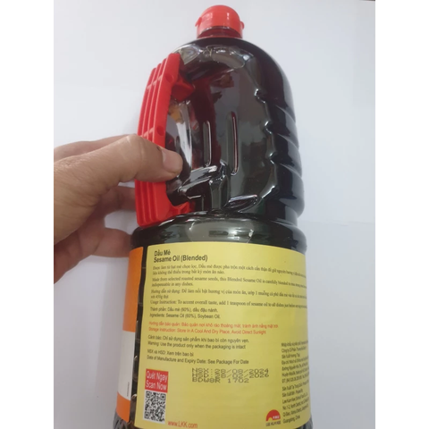 DẦU MÈ LEE KUM KEE 1.75 lÍT - SESAME OIL (BLENDED)