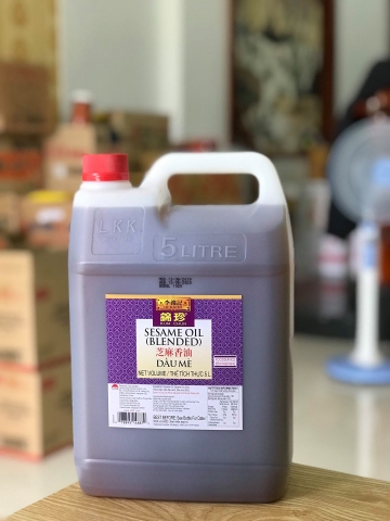 DẦU MÈ LEE KUM KEE 5 LÍT - LEE KUM KEE SESAME OIL (BLENDED) HONGKONG